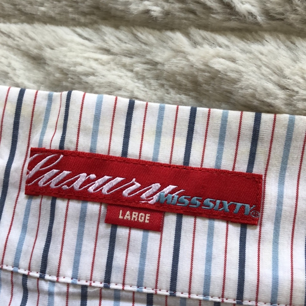 Miss Sixty Vintage Y2K striped skirt - Picture 5 of 6